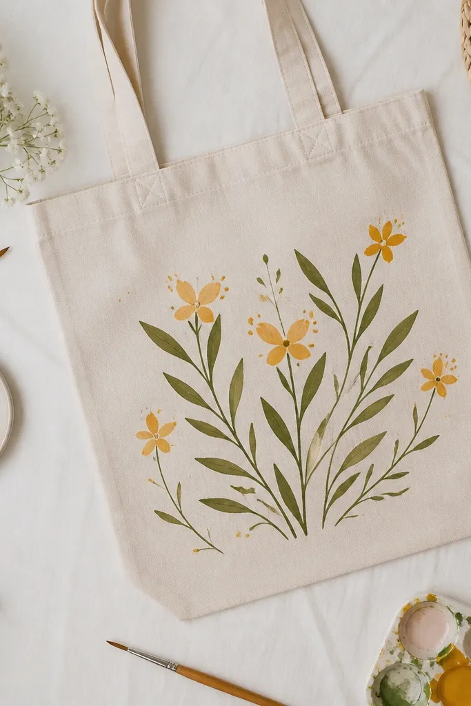 DIY tote bag painting ideas on a budget