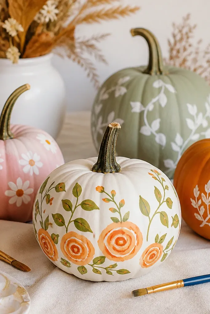 Easy Beginner Pumpkin Painting Ideas