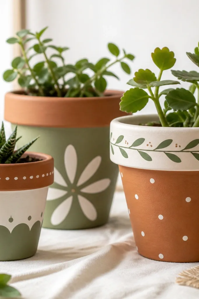 Easy pot painting ideas for beginners
